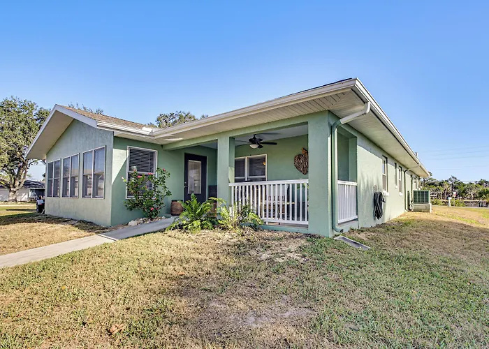 Waterfront Home On Canal W/ Dock & Pedal Boat!