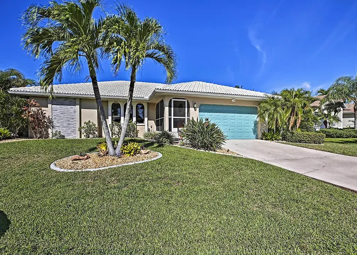 Canal Waterfront Home With Private Pool & Dock!