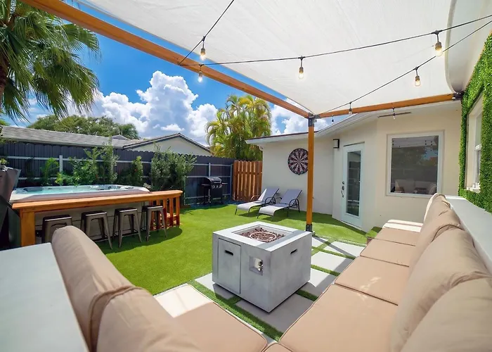 Miami Chic 6Br Jacuzzi Games, 16 Min To Airport L52