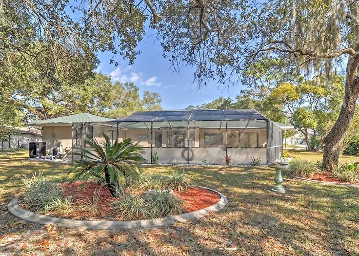 Lanai W/ Heated Pool: Pristine Spring Hill House